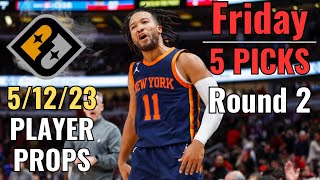 PRIZEPICKS NBA 5/12/23 FRIDAY CORE PLAYER PROPS ROUND 2! screenshot 4