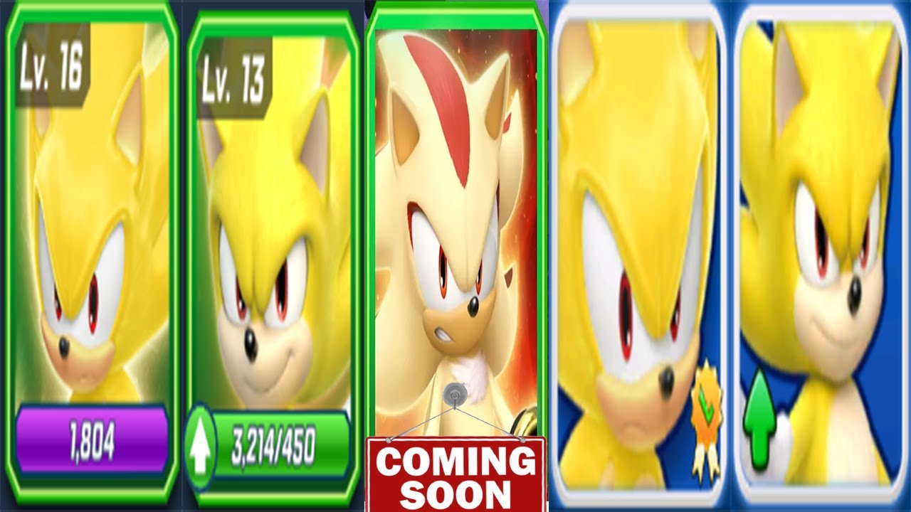 Sonic Forces vs Sonic Dash - All Super Characters - Super Shadow Coming ...