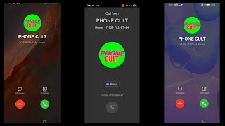 Huawei vs Honor vs Realme Incoming Call (Screen Video)
