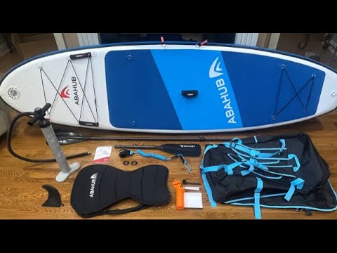 Abahub SUP ボート　30日処分 Abahub Inflatable SUP, Wide 10'6