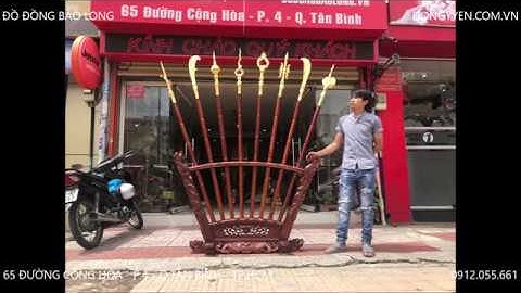 BÁT BỬU BẰNG ĐỒNG MẠ VÀNG | ĐỒ ĐỒNG BẢO LONG - 0912.055.661