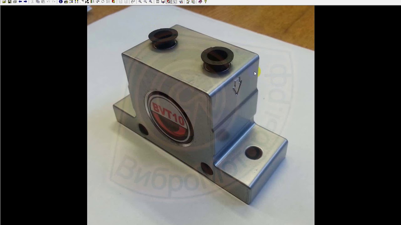 Осмотр пневматического турбинного вибратора  Finetek BVT-10