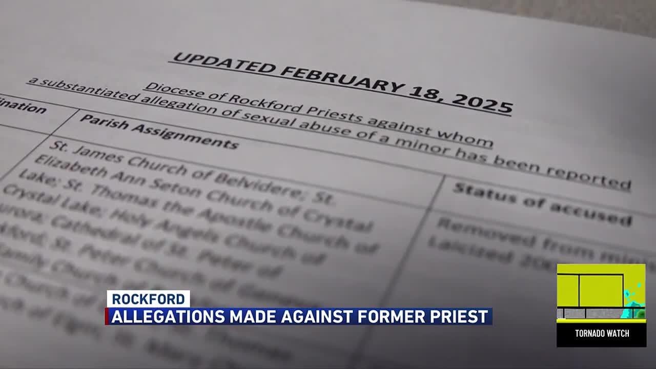Former Rockford priest added to list of those with ‘credible allegations’ of child sex abuse