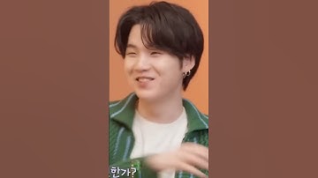 Suga the cutes one he has a cute dance and beautiful smileI😊 love him  #bts #btsarmy #armyforver 💜🔮💜