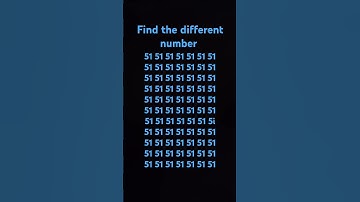 find the different number puzzle game challenge #shorts #trending #youtubeshorts #ytshorts #gaming