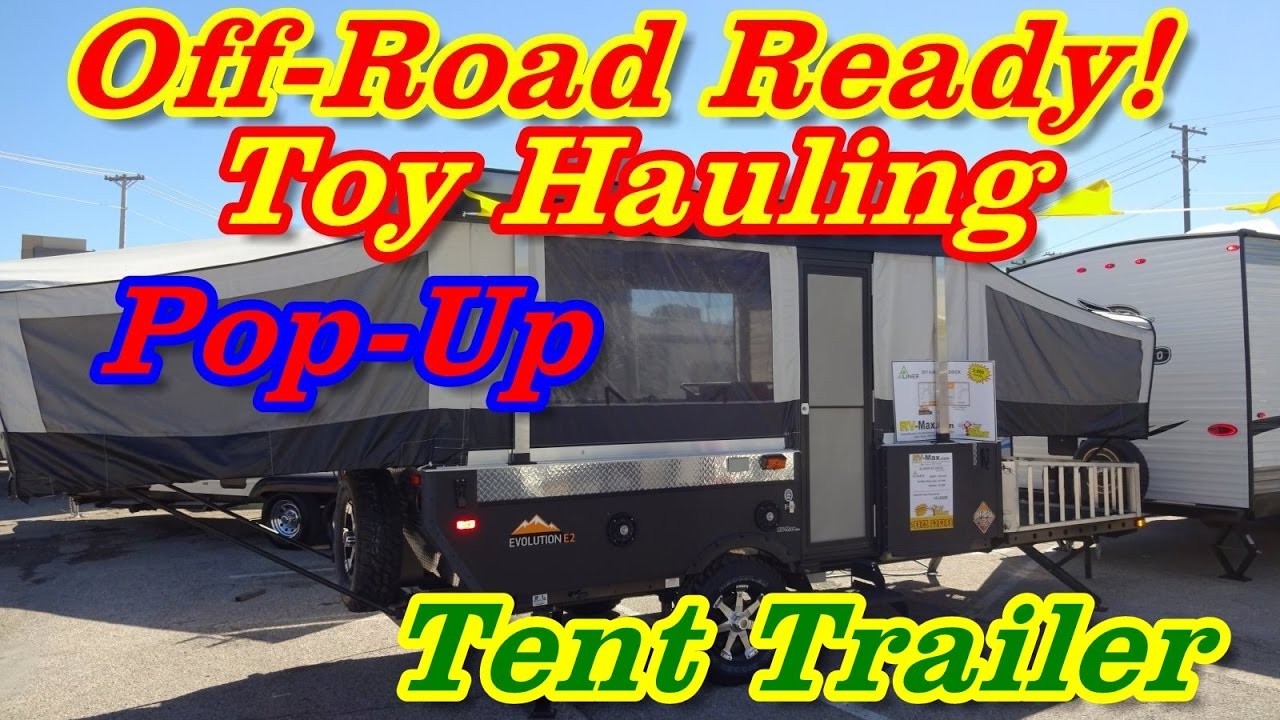 Fleetwood Evolution E2 Pop Up Camper Toy Hauler Home Alqu