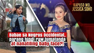 Babae sa Negros Occidental, tila hindi tumatanda at nanatiling baby face | Kapuso Mo, Jessica Soho