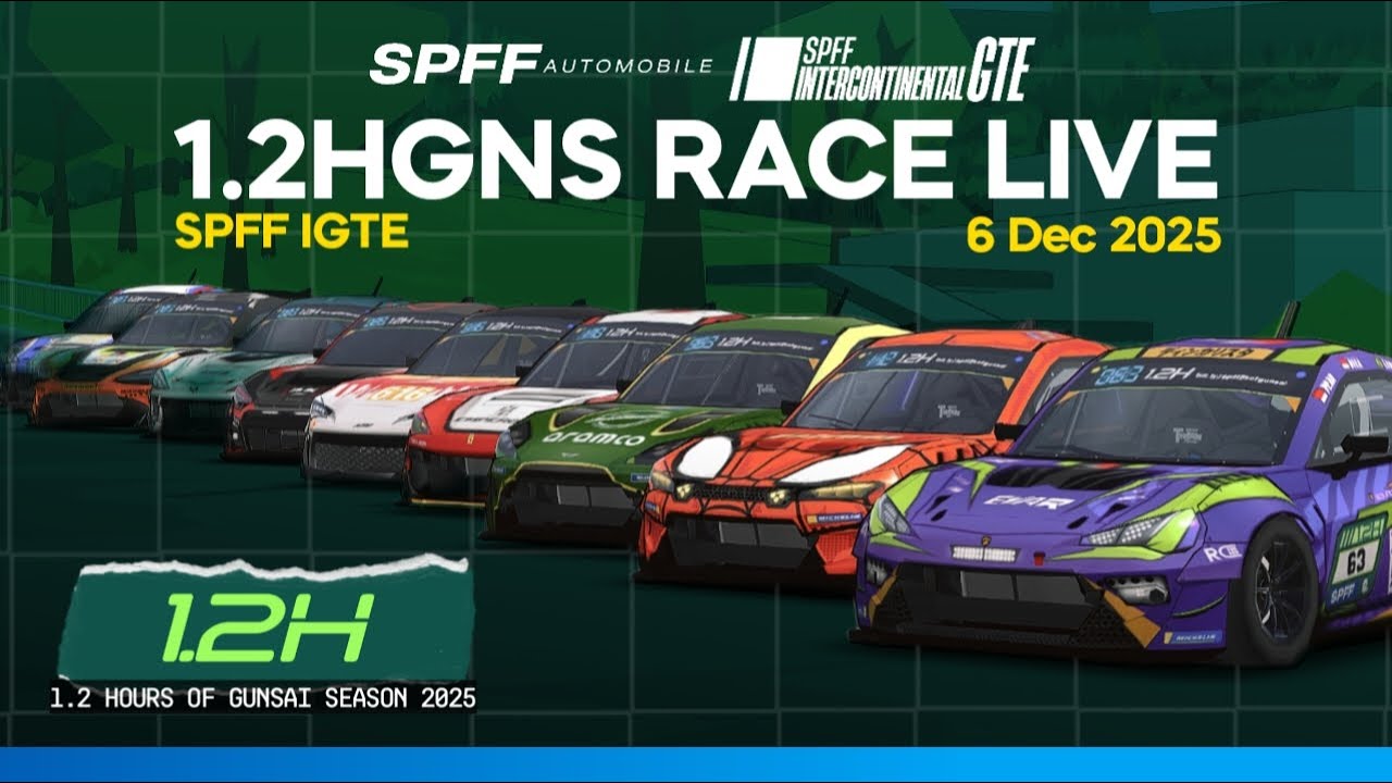 SPFF 1.2HGNS RACE LIVE 🔴🏁 - YouTube