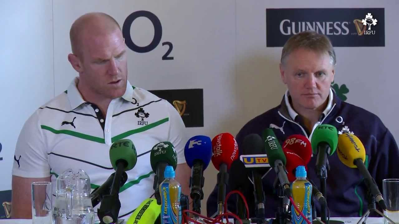 ulster bank Irish Rugby TV: Team Announcement Press Conference