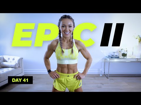 TITANIC Tabata HIIT Workout / No Equipment | EPIC II - DAY 41 — Caroline Girvan
