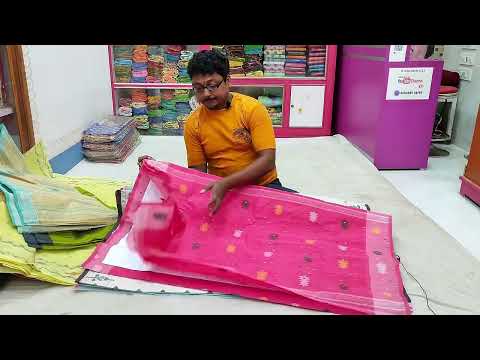 Handwork Cotton Jamdani Saree / Jamdani Saree Manufacturer / Ncbasak