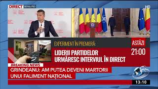 Grindeanu: Scenariul alegerilor anticipate pare a fi tot mai real