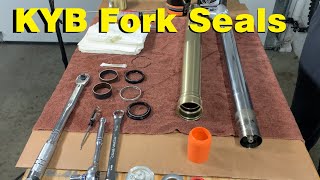 KYB Fork Seal Cleaning/Replacement | Yamaha WR 250F