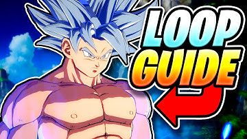 UI Goku - Sparking Loops Full Guide (Easy) | Dragonball FighterZ Combo Guide!