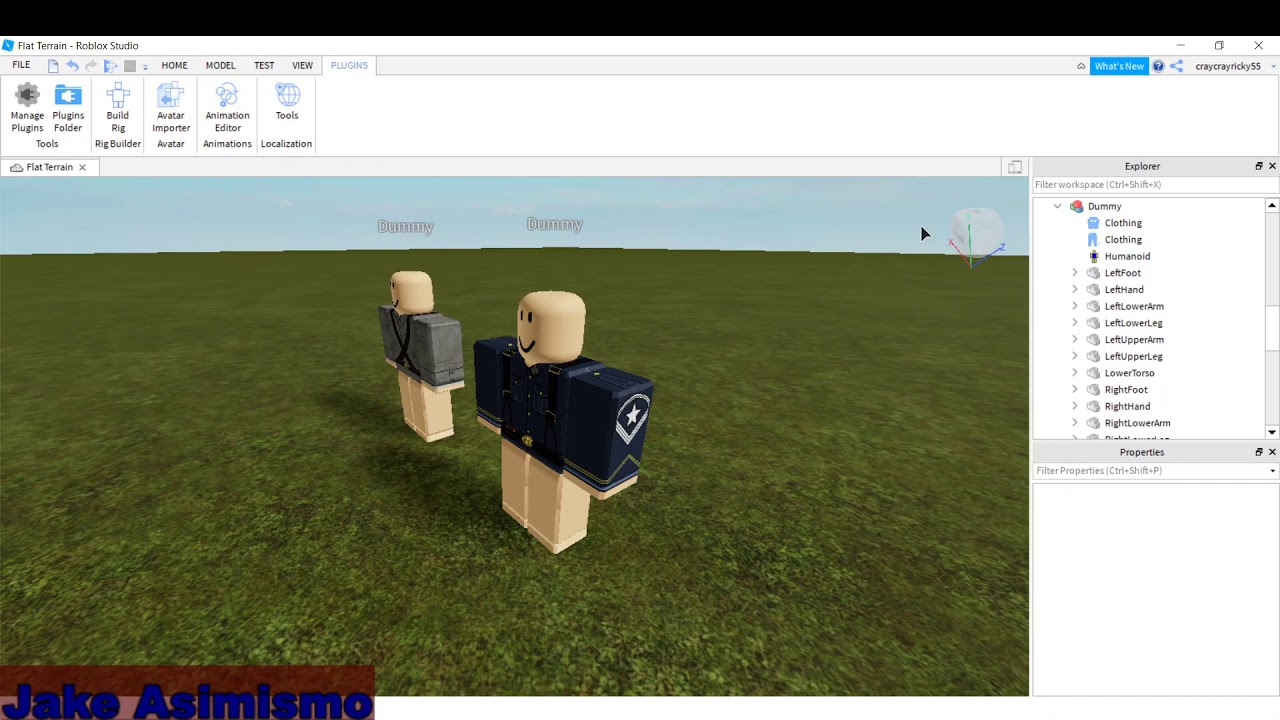How To Put Clothes On A Dummy Roblox Studio Youtube - roblox cant put clothes on