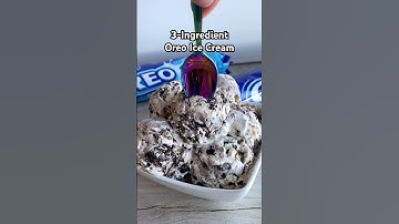 3-ingredient Oreo ice cream