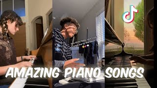 Amazing piano songs | TikTok Compilation |