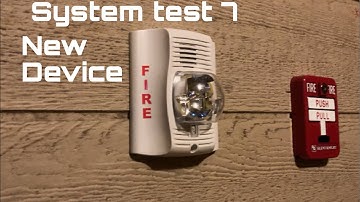 Fire alarm system test 7: new spectralert advance chime strobe and my thoughts about it