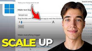 How To Make Everything Bigger In Windows 11 | Tutorial 2026