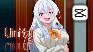 Elaina edit -  Unity audio edit // majo no tabi // amv // capcut // story wa