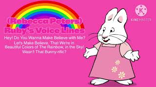 Ruby’s Voice Lines for @ajlyles164