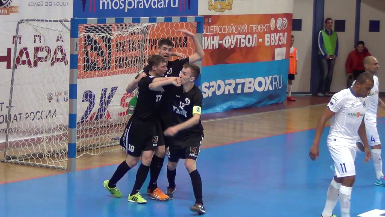 МФК "ВИЗ-Синара" vs МФК "Динамо" (Москва), 5:3, 10/05/2017. Все голы ...