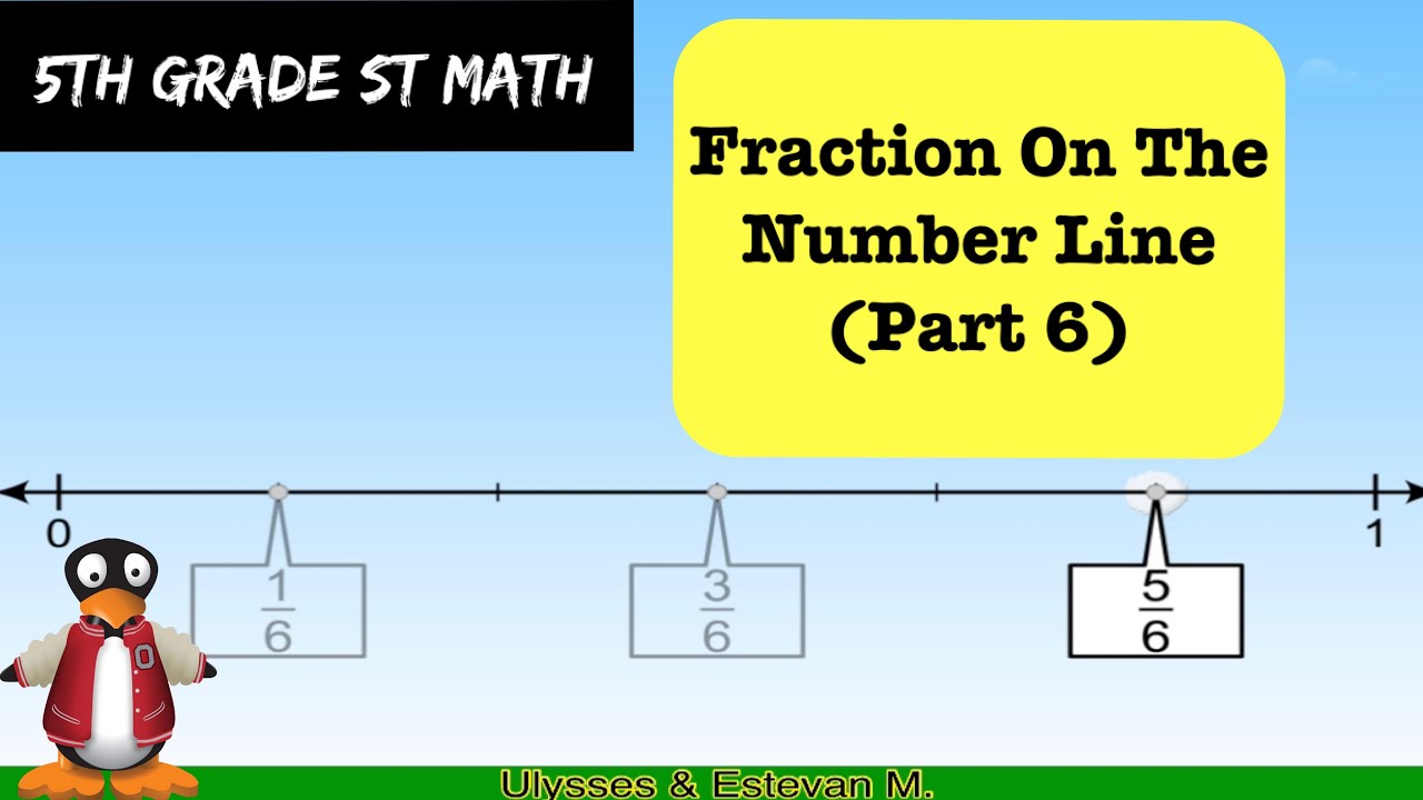 Fraction On The Number Line (Part 6) - 5th Grade ST Math With JiJi The ...