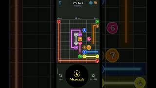 Connect dots puzzle level 15 | hard level pack 1 screenshot 2