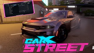 CarX street best settings to boost gaming on iPhone X, 11⚙️(Dodge charger gameplay) screenshot 3