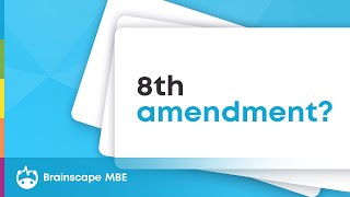 Criminal Procedure: 8th Amendment  | Hands-Free Bar Exam Prep (MBE)