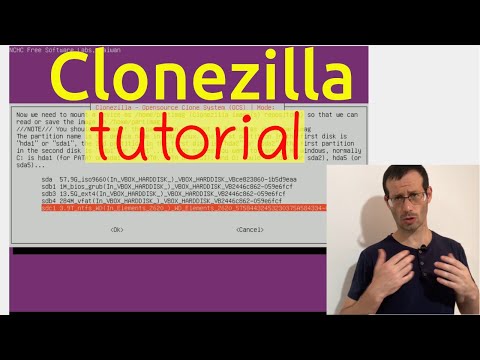 Clonezilla tutorial