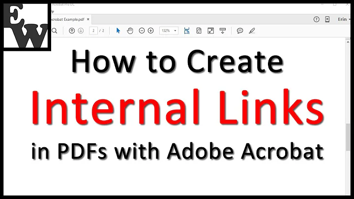 How to Create Internal Links in PDFs with Adobe Acrobat