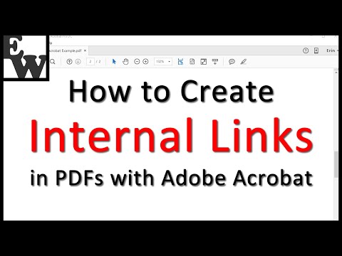 How to Create Internal Links in PDFs with Adobe Acrobat