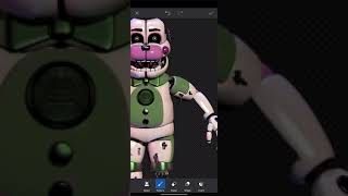 Making Phantom Funtime Freddy | FNaF Speed Edit