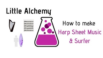 Little Alchemy-How To Make Harp, Sheet Music & Surfer Cheats & Hints