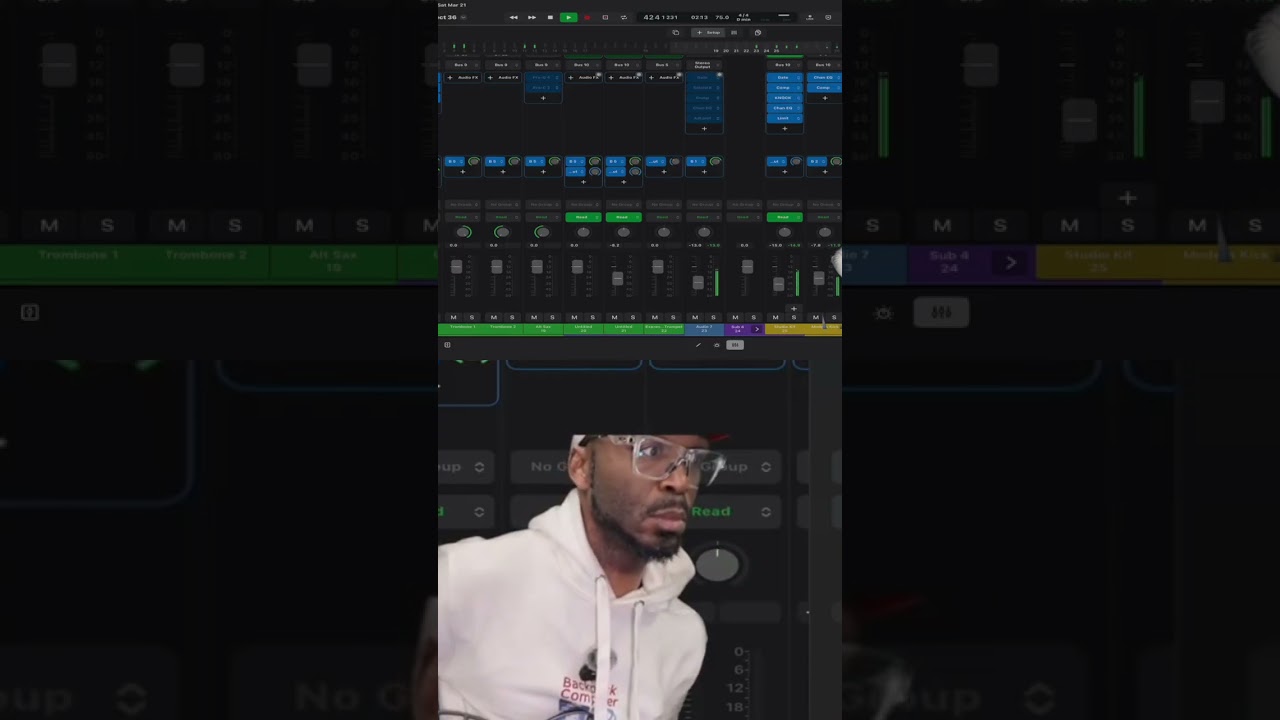 Making Music: Behind The Scenes Drum Automation Secrets REVEALED! #shorts