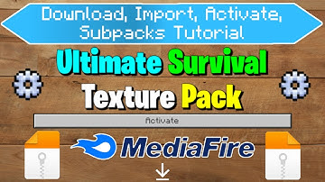 How to Download, Import, Activate, and change Subpacks of Resource Packs Tutorial | MCBE |