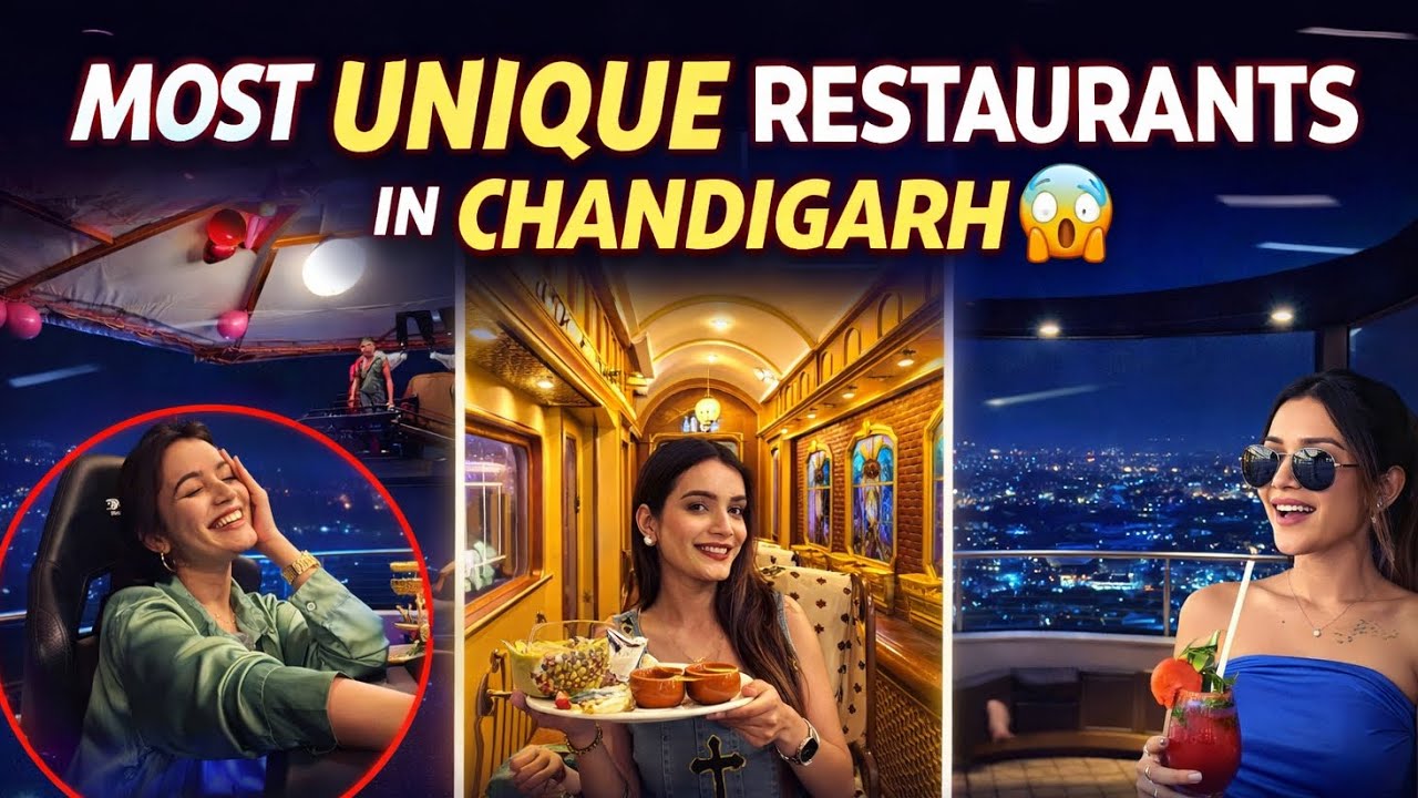 India Ka Sabse Unique Restaurant Chandigarh Me? | Must Visit Place 2026