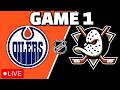 Oilers vs Ducks Game 1 Highlights 🏒
