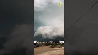 #Tormenta el Balneario Orense, al Sur de la Provincia de Buenos Aires. Video de Luis Topo Conti