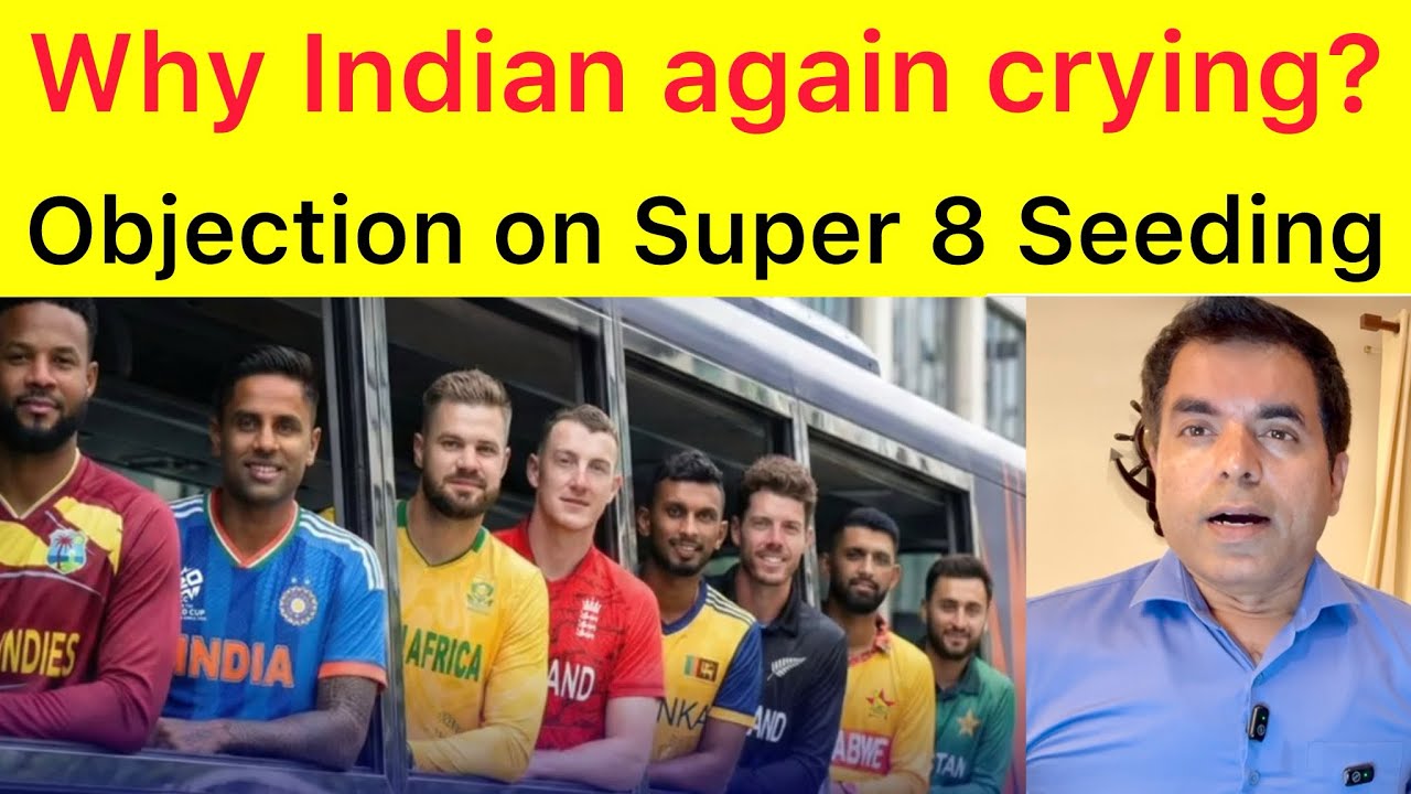 BREAKING 🛑 Why Indian media crying Super 8 teams seeding ? | you never win event without ICC favor