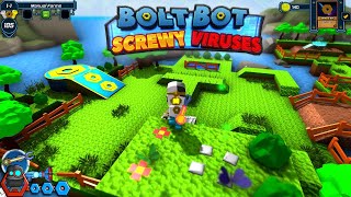 Bolt Bot Screwy Viruses - Early Access Gameplay [Casual/Arcade/Action/Platformer/Adventure/Puzzle]