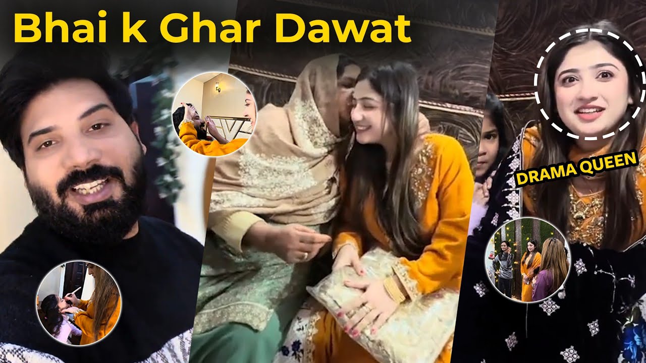 Drama Queen Exposed? 😂 | Bhai Ke Ghar Dawat | Haroon Arif