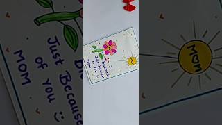 Beautiful Card for Mother's Day ❤️ #shorts #trending #card #mothersday #mom #2026 #viral #love