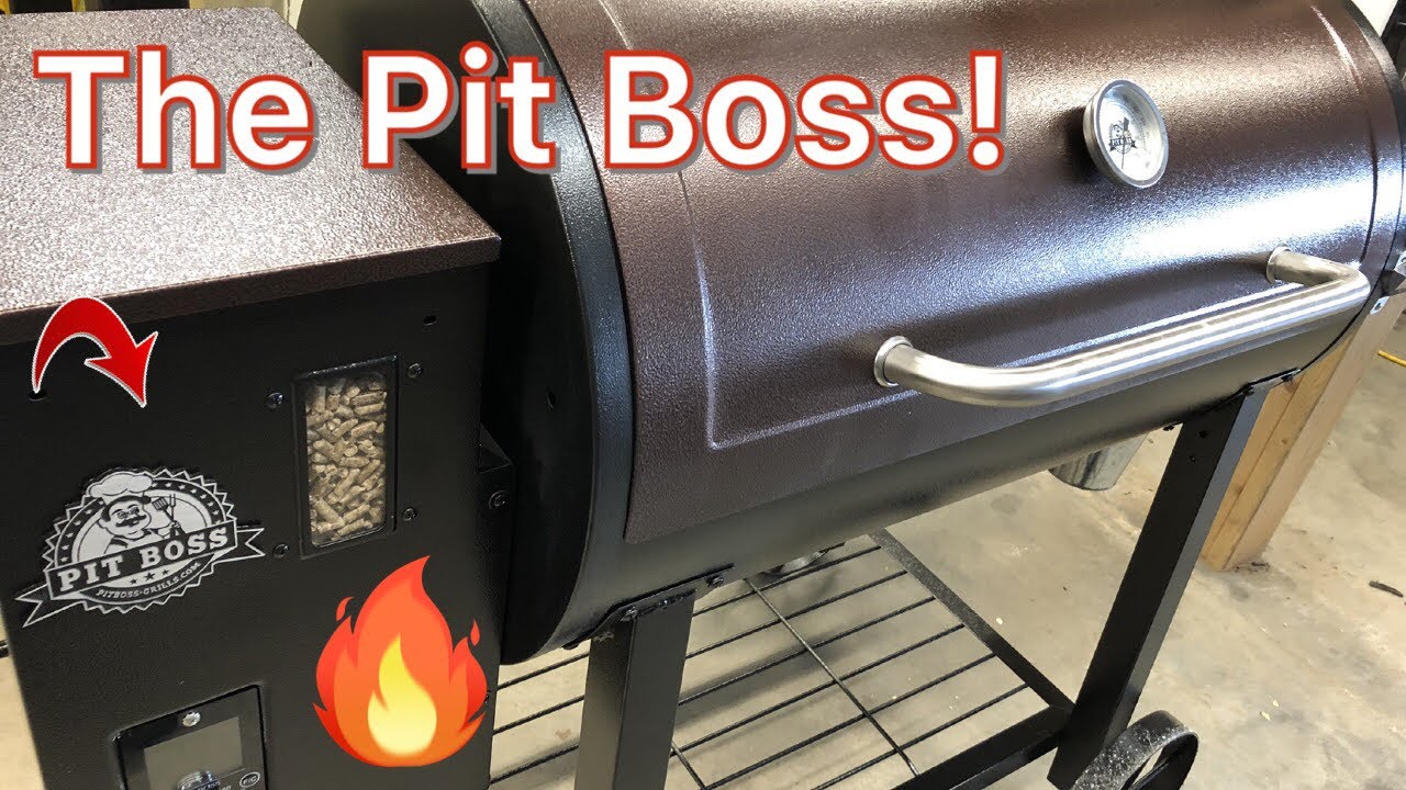 Pit Boss Pellet BBQ Assembly And First 
