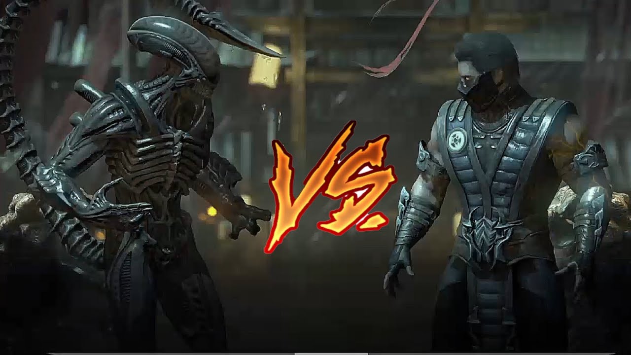 MORTAL KOMBAT X ALIEN VS REVENANT SUBZERO (HARD) YouTube
