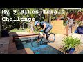 9 bikes trials challenge with hans rey