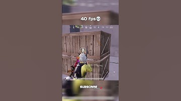 40 Fps Is Enough #bgmi  #bgmishorts