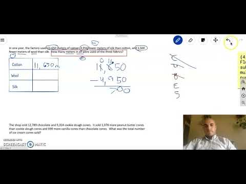 4th Grade EngageNY Math - Unit 1 Lesson 7 Solve multi-step word ...