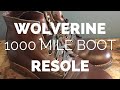 Wolverine 1000 Mile Boot Resole